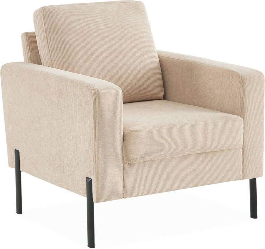 Sweeek Corduroy fauteuil bjorn 1-zits