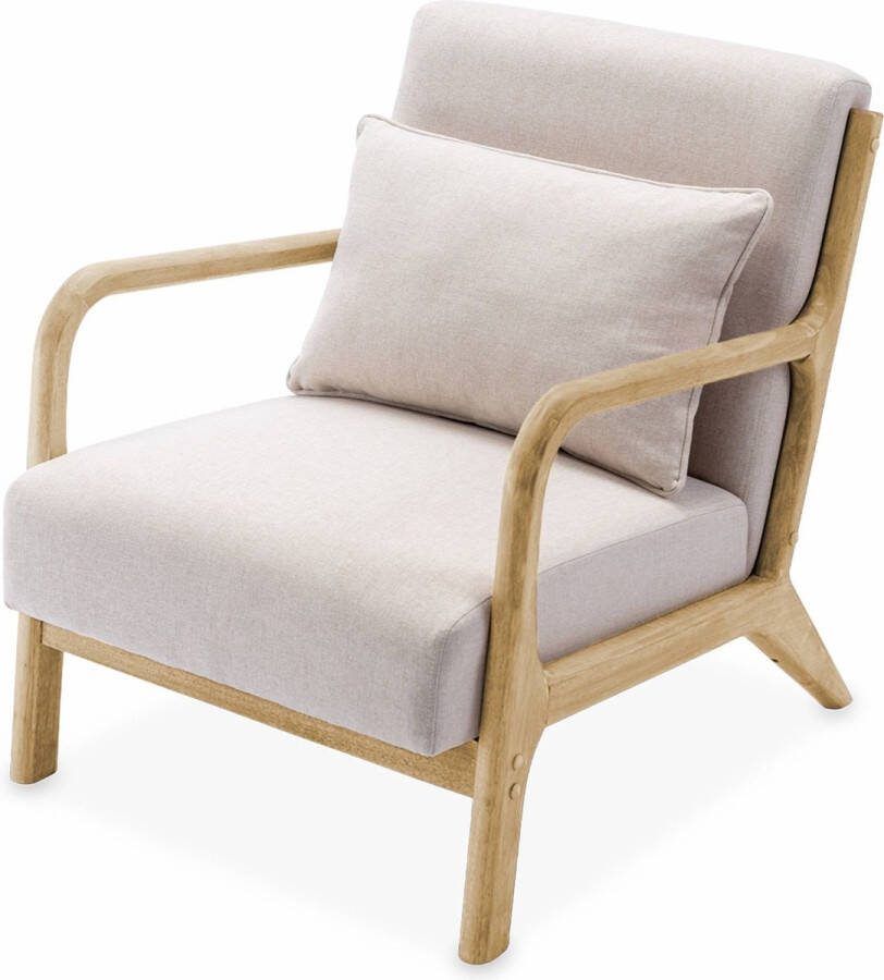 Sweeek Design fauteuil lorens l65 x p80 x h79cm
