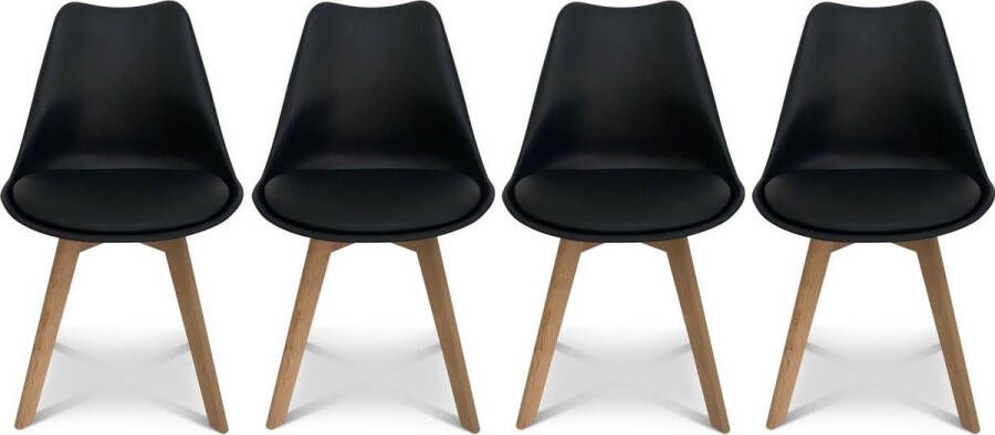 Sweeek Kuipstoelen nils set van 4