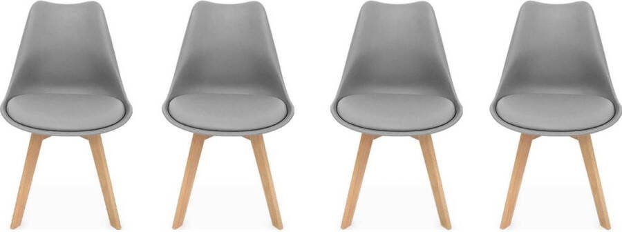 Sweeek Kuipstoelen nils set van 4