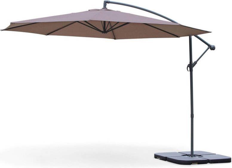 Alice's Garden Ronde zweefparasol Hardelot 350cm