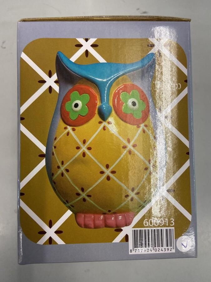 Sweet Lake Sweetlake spaarpot 14 cm owl 600913