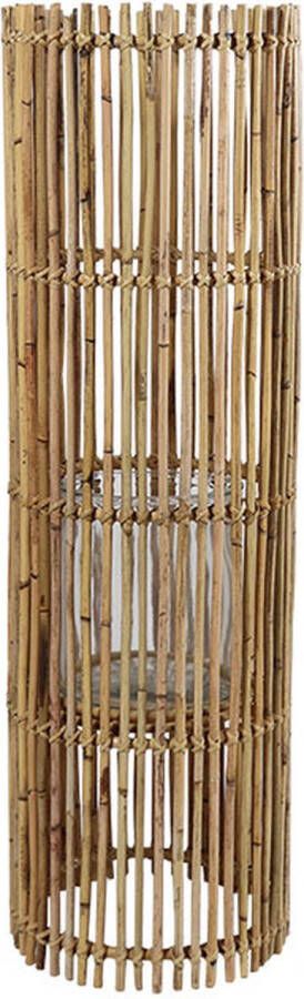 Sweet Living Bamboe Lantaarn Elly Ø25xH60 cm