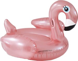 Swim Essentials Opblaasbare Rosé Gouden Flamingo 150 Cm