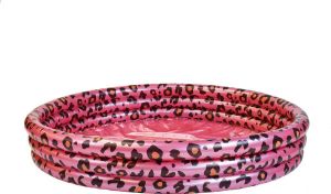 Swim Essentials Opblaasbaar Zwembad Kinderzwembad Rosé Goud Panterprint Ø 150 cm
