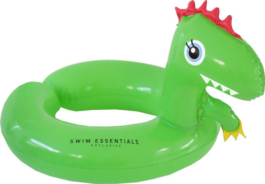 Swim Essentials Split Zwemband Zwemring Groene Dinosaurus 55 cm