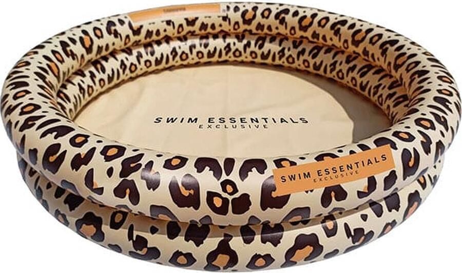 Swim Essentials Zwembandjes Beige Panterprint Zwemvleugels 2-6 jaar 15-30 kg