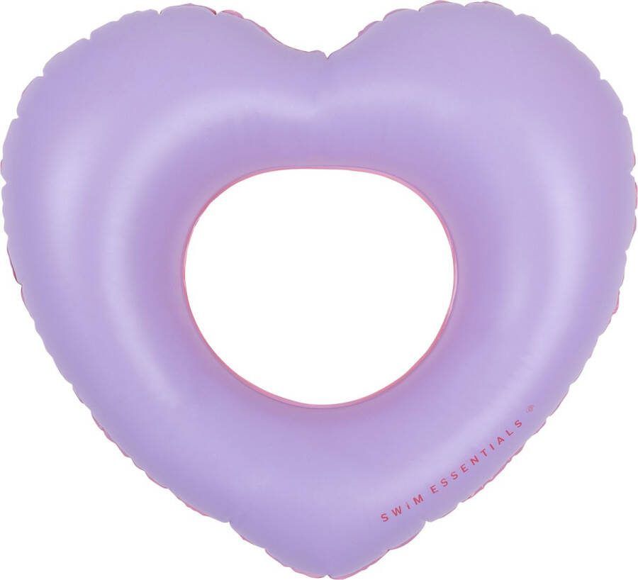 Swim Essentials Zwemband Hart- Zwemring Paars Rood 55 cm