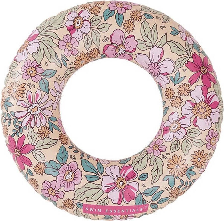 Swim Essentials Zwemband Zwemring Bloemen 90 cm