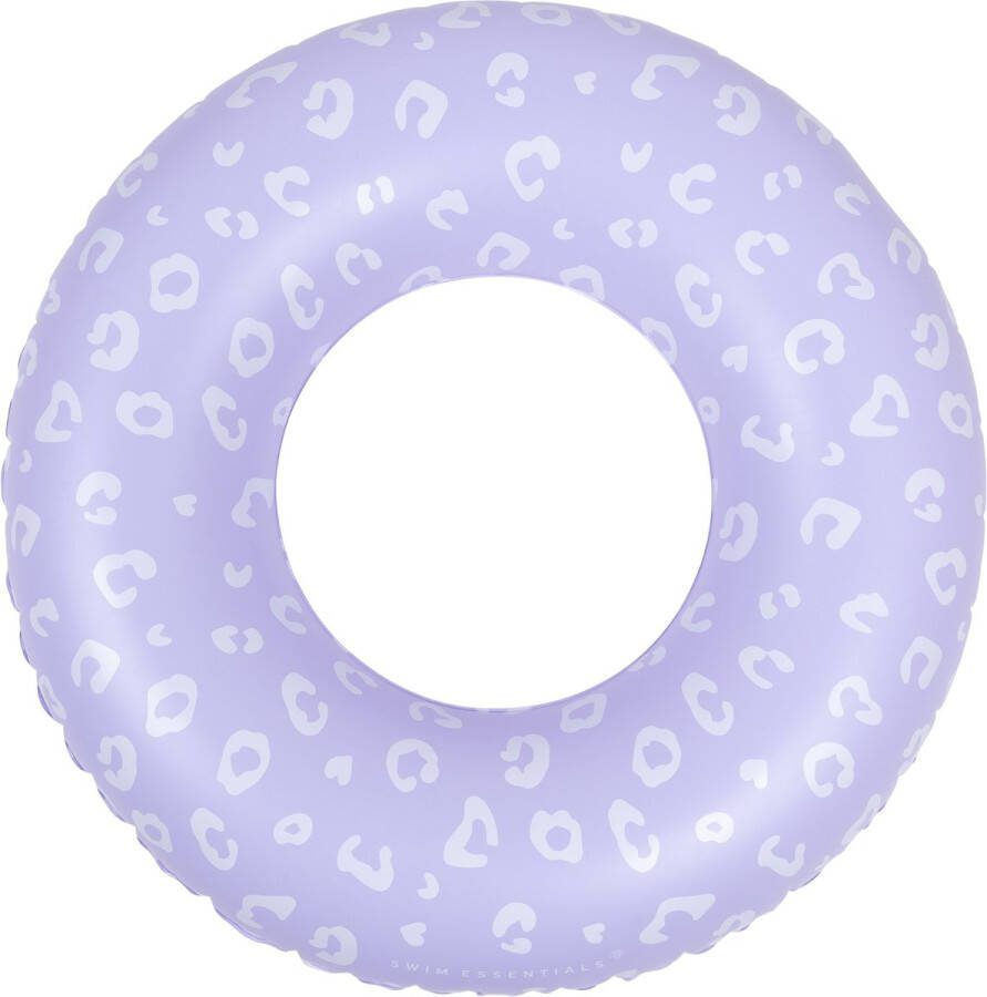 Swim Essentials Zwemband Zwemring Lila Panterprint 90 cm