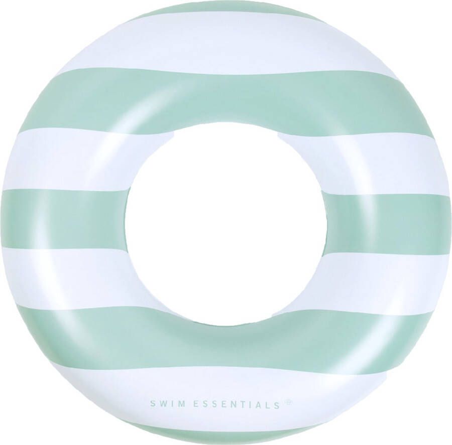 Swim Essentials Zwemband Zwemring Old Green Stripes 90 cm