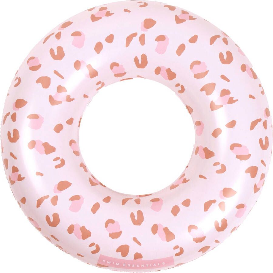 Swim Essentials Zwemband Zwemring Old Pink Panterprint 90 cm