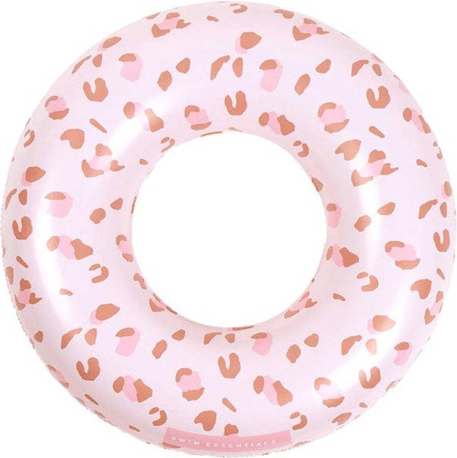 Swim Essentials Zwemband Zwemring Old Pink Panterprint 90 cm