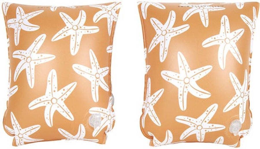 Swim Essentials Zwembandjes Beige Zeesterren Zwemvleugels 0-2 jaar 0-15 kg
