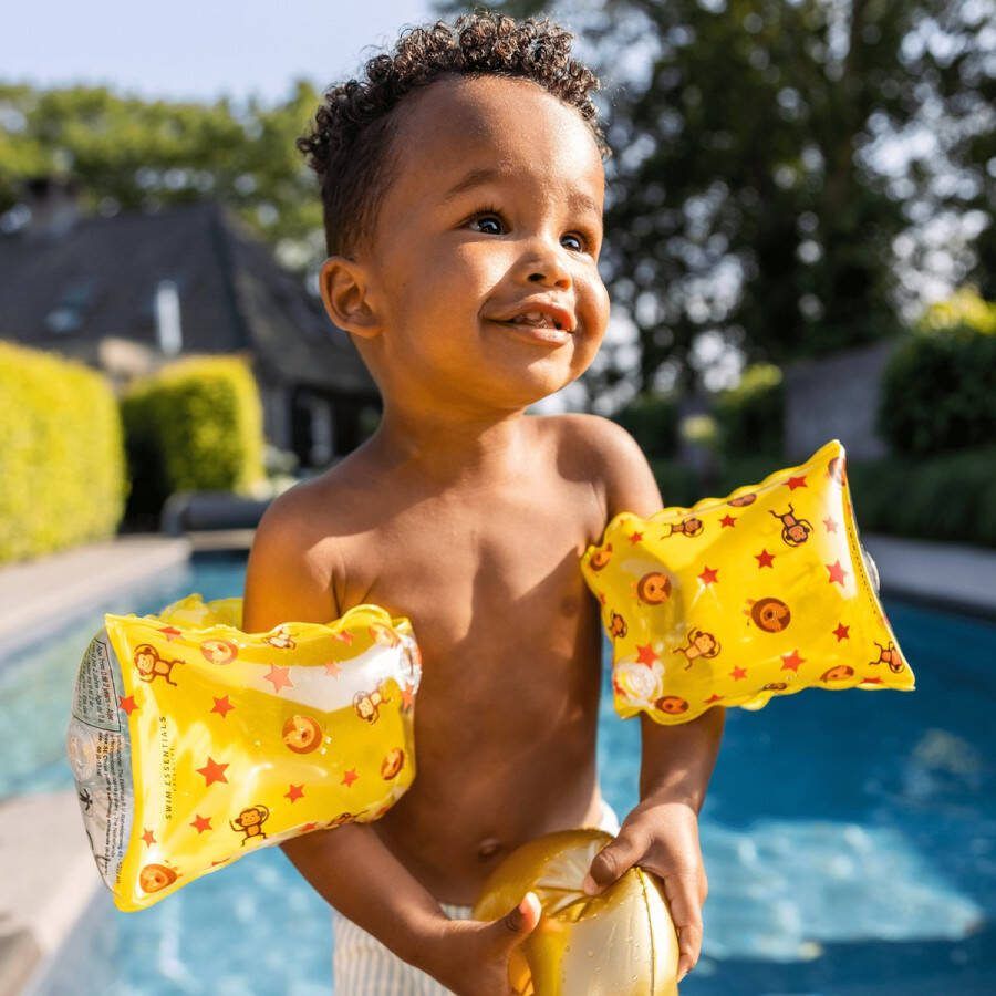 Swim Essentials Zwembandjes Circus Zwemvleugels 0-2 jaar 0-15 kg Geel