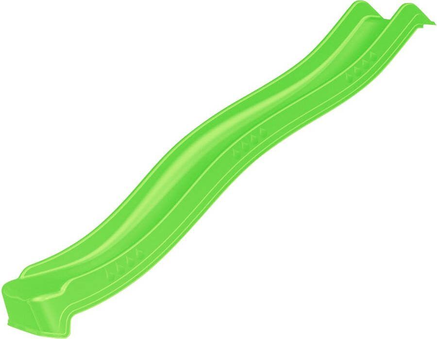 SwingKing HDPE Module Glijbaan 265cm Appelgroen (platform hoogte 150cm)