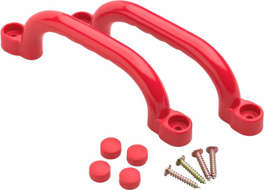 SwingKing Swing King Handgrepen Voor Speeltoestel 247 Mm Rood 2 Stuks