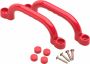SwingKing Swing King Handgrepen Voor Speeltoestel 247 Mm Rood 2 Stuks - Thumbnail 1