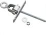 SwingKing Swing King Schommelhaak Met Oogmoer M12 X 160 Mm Verzinkt Zilver - Thumbnail 1