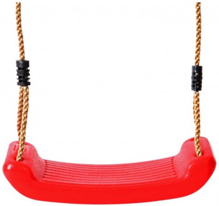 Merkloos Sans marque Swing King schommelzitje kunststof 43cm rood