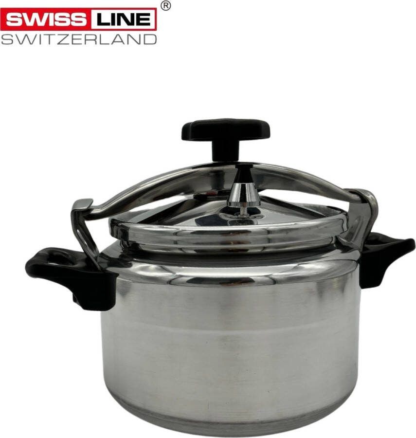 Swiss line switzerland Traditionele aluminium cocotte Snelkookpan 8L