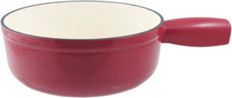 Swissmar Fonduepan Gietijzer Rood 22cm 2.4L