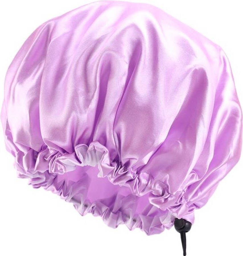 SY-Goods Douchemuts voor kinderen – Meiden – Showercap – Douche bonnet – Badmuts – Kinderen benodigdheden – Badkamer accessoires – Douchekap – Douchecap – Lichtpaars