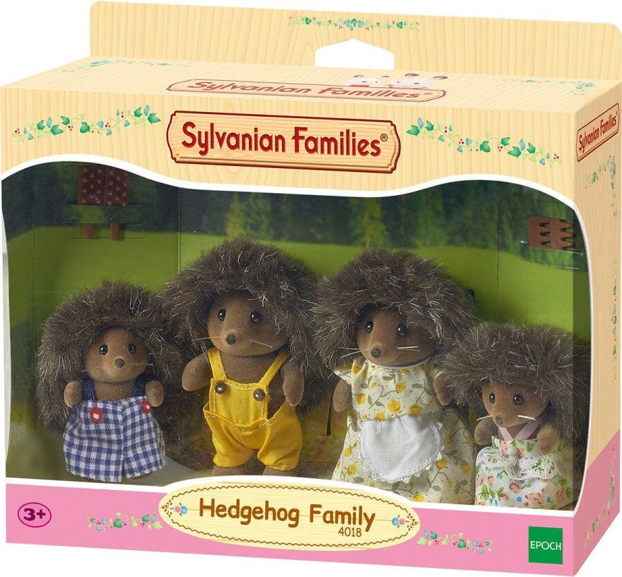 Sylvanian Families 4048 familie egel- fluweelzachte speelfiguren