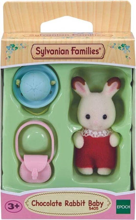 Sylvanian Families 5405 baby chocoladekonijn- fluweelzachte speelfiguur