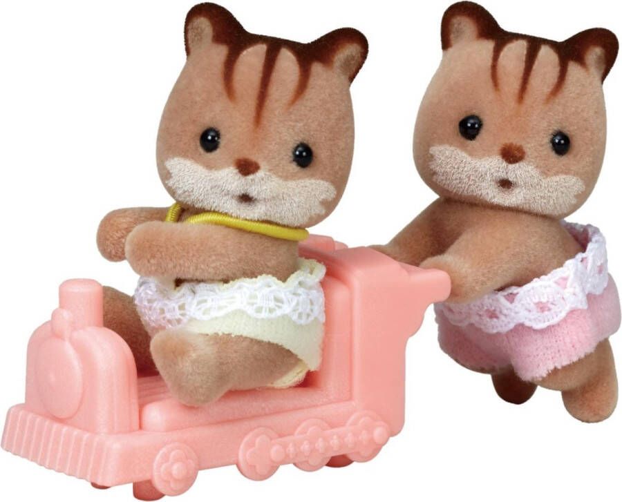 Sylvanian Families 5421 tweeling walnoot eekhoorn-fluweelzachte speelfiguren