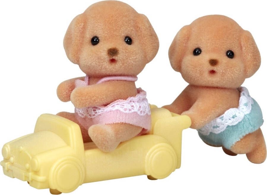 Sylvanian Families 5425 tweeling poedel-fluweelzachte speelfiguren