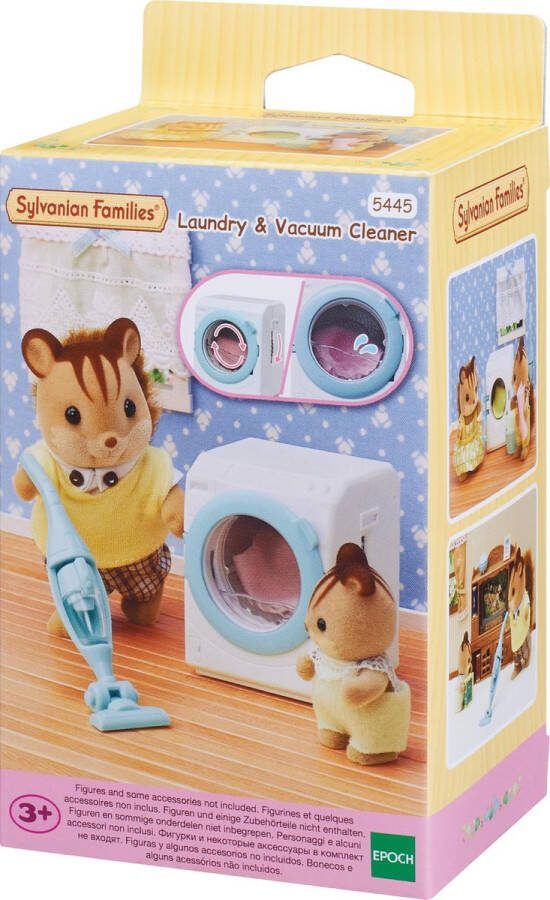 Sylvanian Families 5445 wasmachine & stofzuiger- poppenhuisinrichting