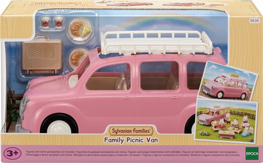 Sylvanian Families Familie Picknick Auto 5535