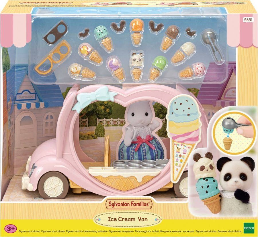 Sylvanian Families 5651 ijskar 25 onderdelen