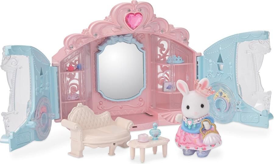 Sylvanian Families 5758 Schitterende kleedkamer- inclusief 1 fluweelzachte speelfiguur