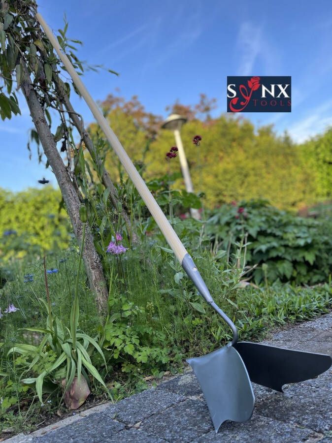 Synx Tools Aanaarder 20 cm Bodembewekers Gesmeed Vorentrekker Tuinartikelen schoffels Onkruidverwijderaar Met Steel 160cm