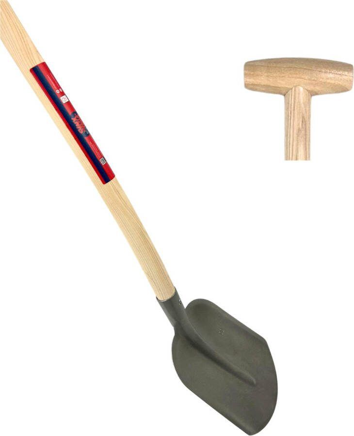 Synx Tools Bats 00 Lichtgrijs Schoppen Spades Schep Bodembewerkers Tuingereedschap Inclusief T-Steel 110cm