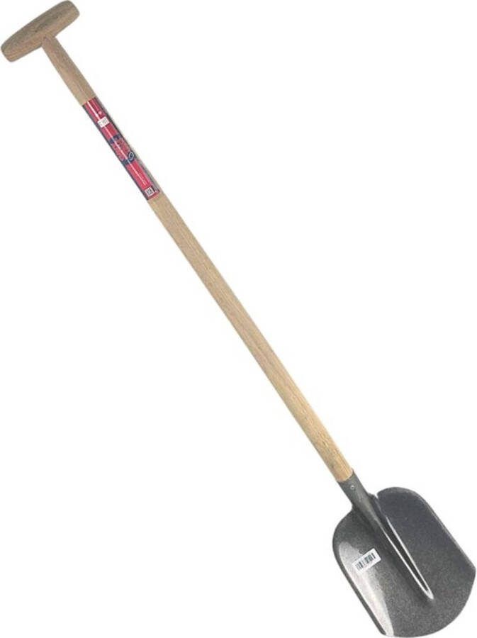 Synx Tools Bats 000 Lichtgrijs Schoppen Spades Schep Bodembewerkers Tuingereedschap Inclusief T-Steel 110cm
