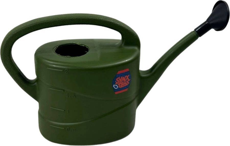 Synx Tools Gieter 2L Kunststof Army Groen- Gieters gieter gieters voor binnen gieter binnen gieters voor buiten Zuurbestendig