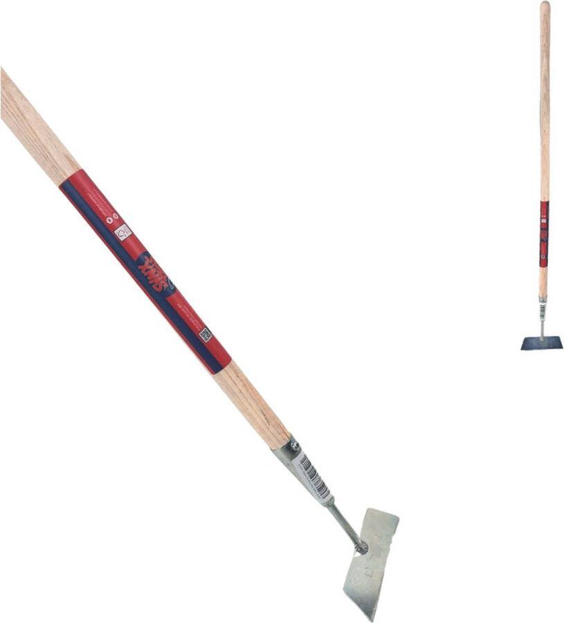 Synx Tools Mini schoffel 12cm Schoffels- Voegenkrabber onkruidborstel onkruidmes krabbers schrapers met steel 75cm