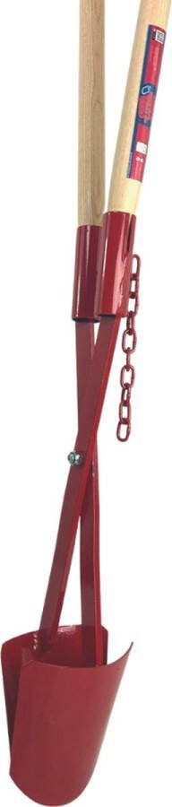 Synx Tools Palenboor Grondboor Palenboor Palenzetter Met houten stelen compleet