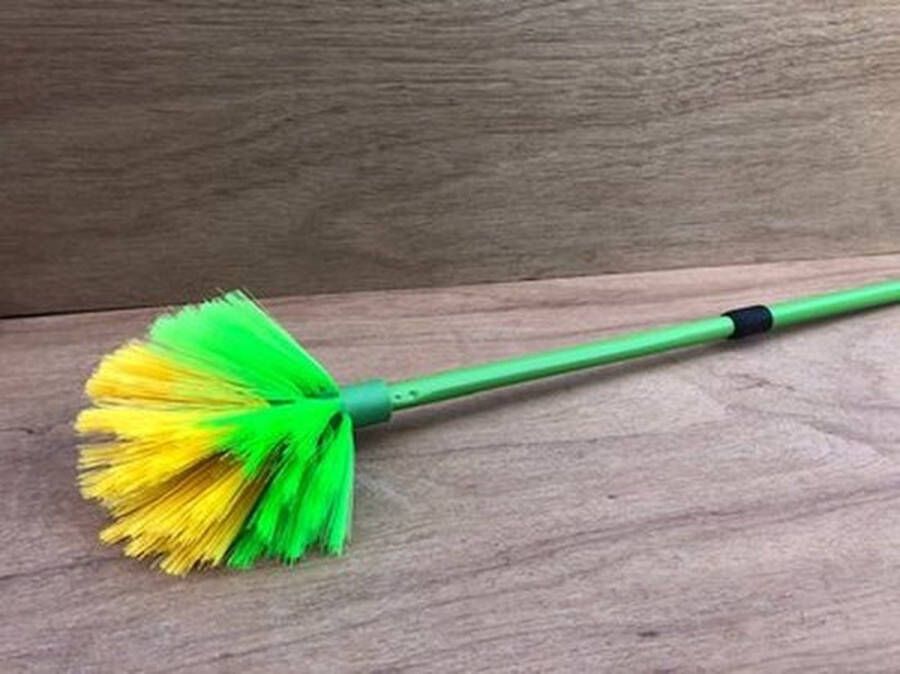 Synx Tools Ragebol telescoopsteel 110 210 cm Stoffer Plumeaus Schoonmaken spinnenweb Duster Ragebol met Telescoopsteel