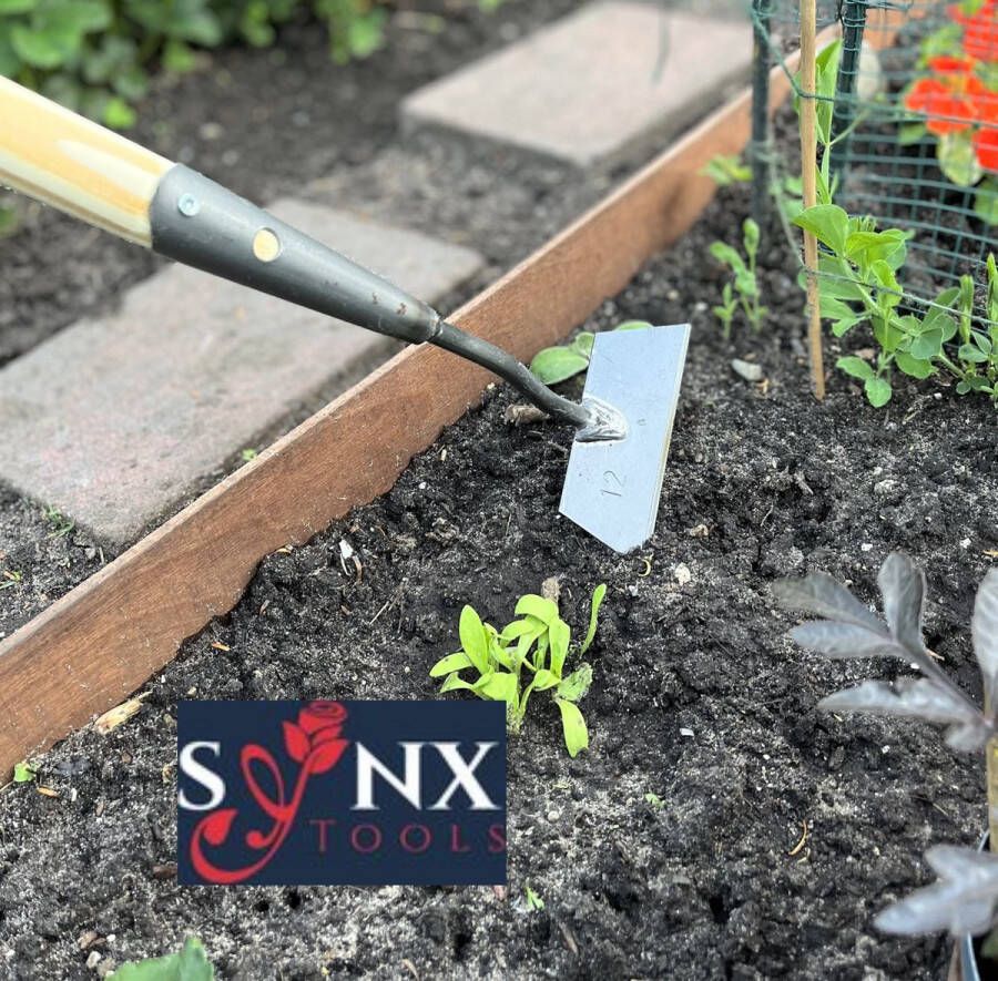 Synx Tools Rechte Schoffel Gesmeed 12cm Los Zonder Steel Onkruidbestrijding onkruidverwijderaar Tuinartikelen