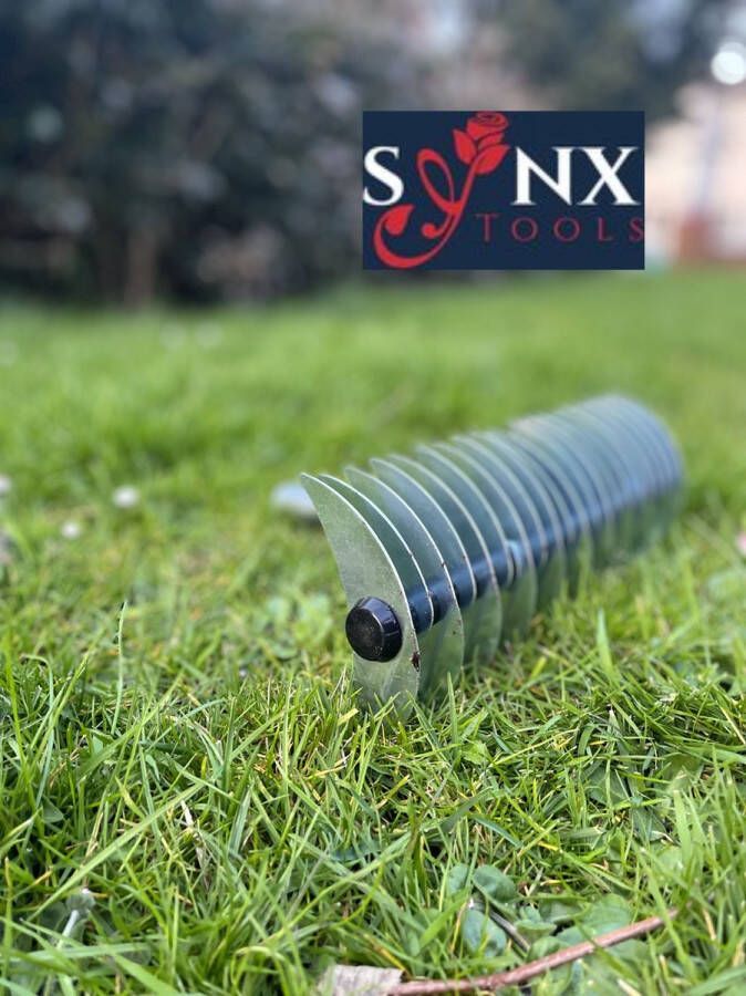 Synx Tools Verticuteerhark verzinkt Gazonbeluchters Verticuteer Harken Bodembewerkers Tuinartikelen Tuingereedschap Zonder Steel