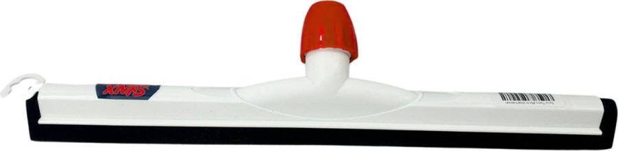 Synx Tools Vloertrekker 45cm Kunststof Vloertrekker Trekkers Watertrekker Dweilen Natuurrubber Vloermop Vloerreiniger Zonder steel