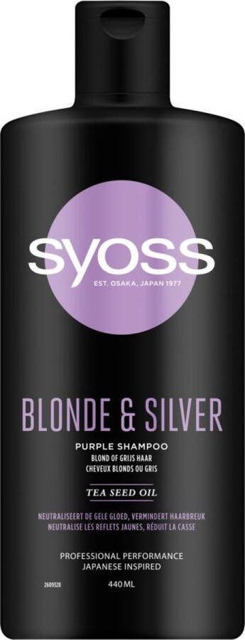 SYOSS Shampoo Blonde and Silver 440 ml