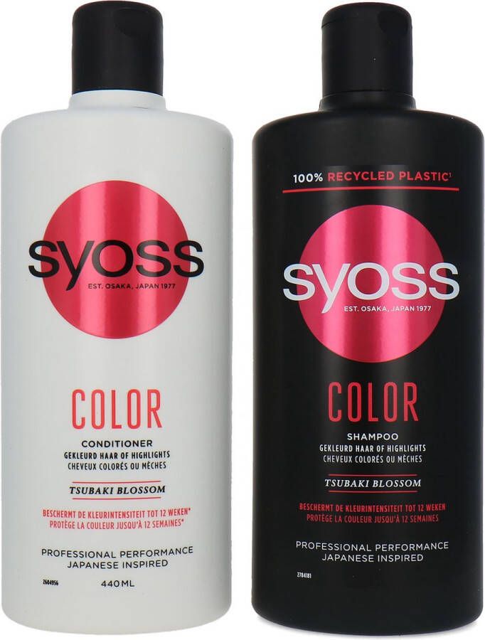 SYOSS Color Shampoo + Conditioner 2 x 440 ml