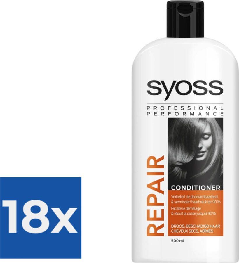SYOSS Conditioner Repair Therapy Voordeelverpakking 18 stuks