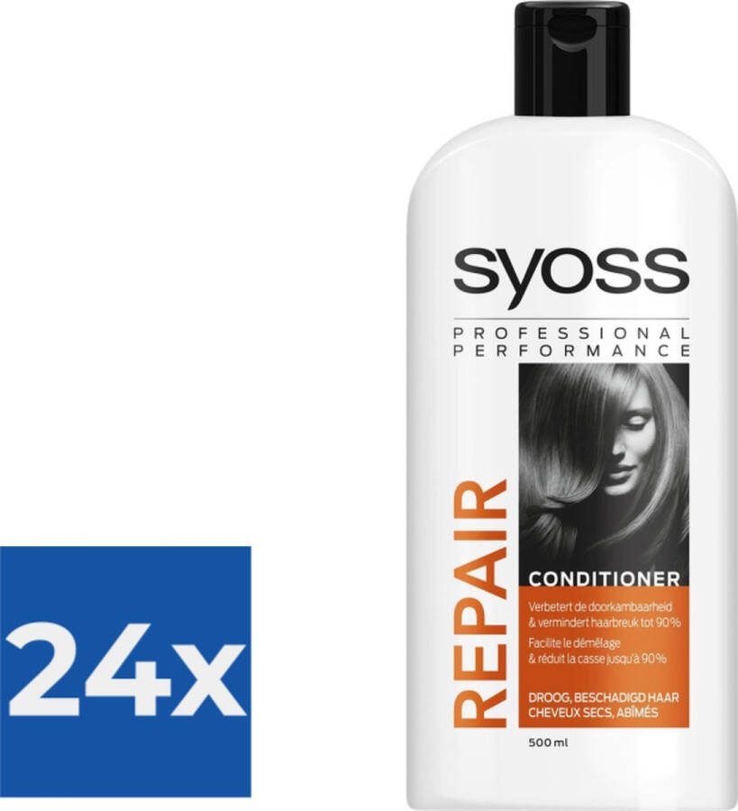 SYOSS Conditioner Repair Therapy Voordeelverpakking 24 stuks