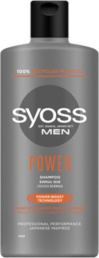 SYOSS Men Power Shampoo 440 ml